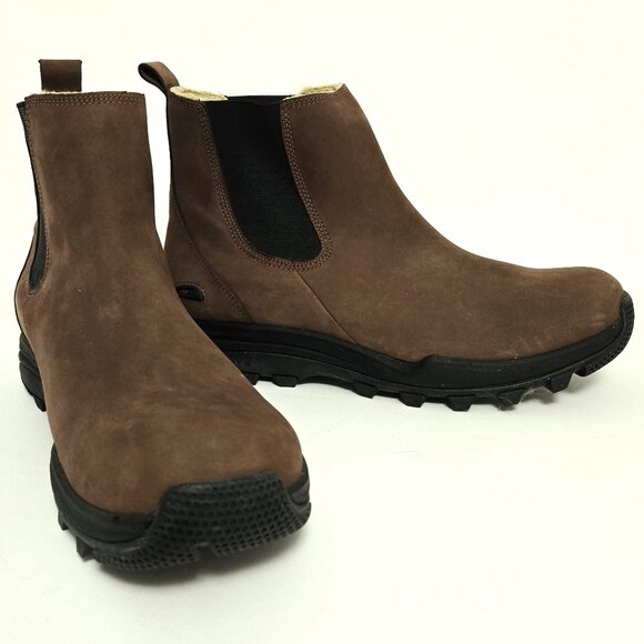 GOLITE Brown Winter Lite Pull On Leather Boots. - Picture 1 of 7